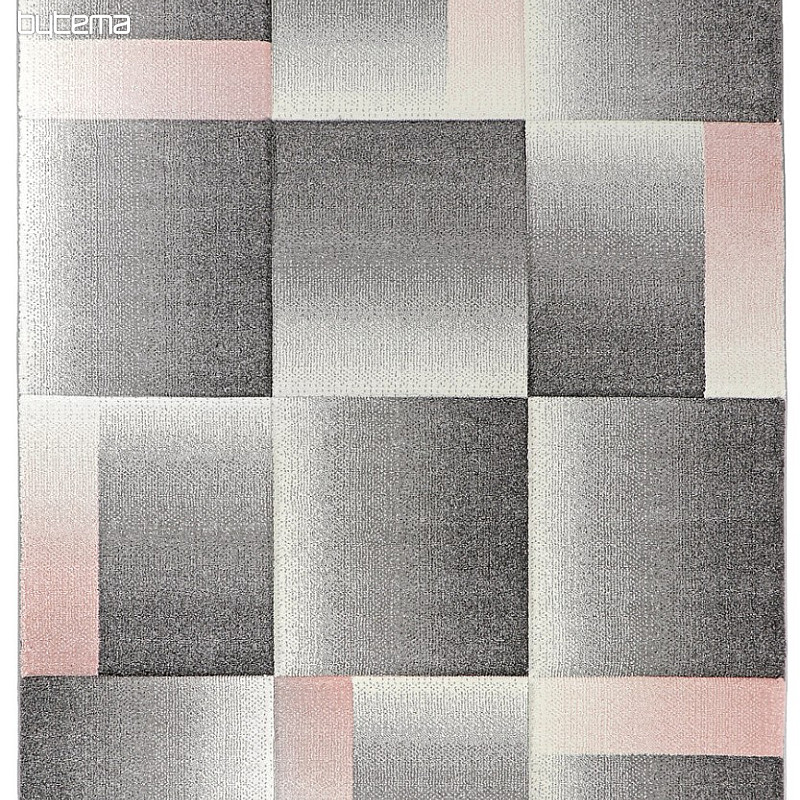 Modern piece carpet DIAMOND geometric rectangles