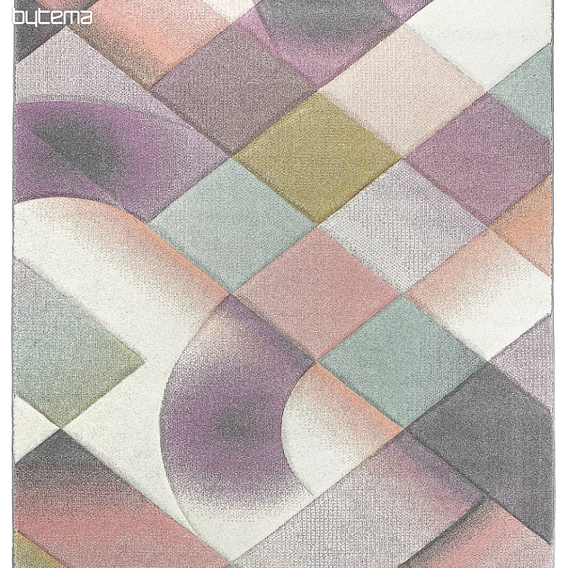 Modern piece rug DIAMOND geometric mix