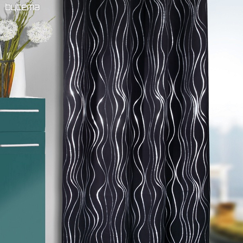 Blackout curtains VEGAS black 135x245