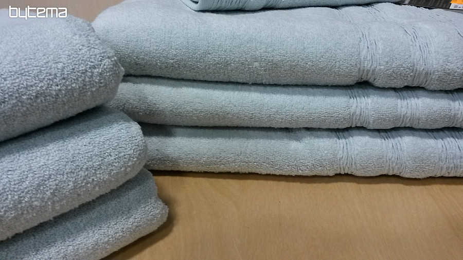 Luxurious towel EGERIA dark grey