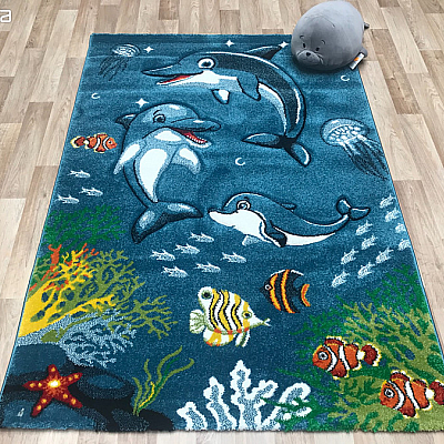 Piece rugs for children and teenagers