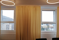 Curtains in the meeting room of the Kopřivnice Municipal Office