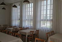 Drapes, curtains and tablecloths for the Worker's House in Odary