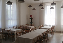 Drapes, curtains and tablecloths for the Worker's House in Odary