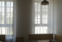 Drapes, curtains and tablecloths for the Worker's House in Odary