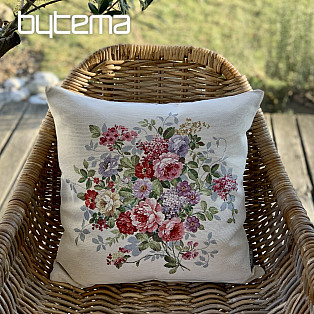 Tapestry pillowcase FLOWER BOUQUET