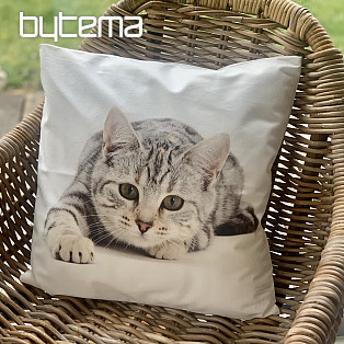 Decorative cushion cover LYING CAT