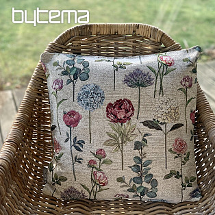 Tapestry cushion cover FLORES TIME II