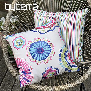 Decorative pillowcase MANDALA and STRIPES