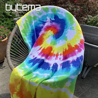 Beach towel RAINBOW SWIRL