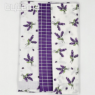 Cotton towels LAVENDER KOSTKA