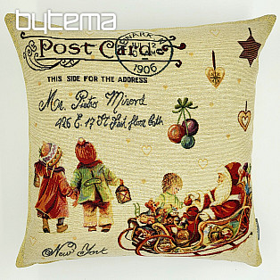 Christmas Tapestry Cover POST CARD