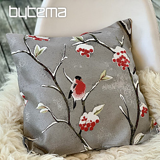 Luxury pillow HÍL beige-grey