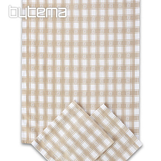 Towels Egypt. cotton CUBE WITH FLOWER 3 pcs