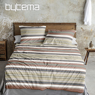 IRISETTE luxury flannel bedding TOKIO 8562-11 STRIPES