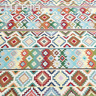 Decorative fabric MOJAVE multicolored