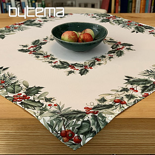 Tablecloth Christmas RED BERRIES