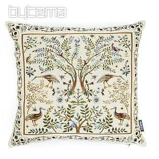 Tapestry cushion cover WILLIAM MORRIS beige