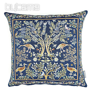 Tapestry cushion cover WILLIAM MORRIS blue