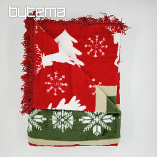 Reindeer Christmas blanket