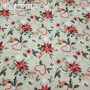 Cotton fabric BARBORKA