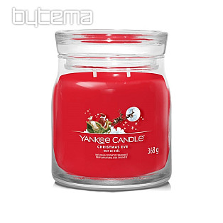 candle YC fragrance CHRISTMAS EVE GLASS MEDIUM 2 wicks