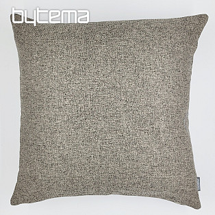 Decorative pillowcase GERSTER BROWN GREY