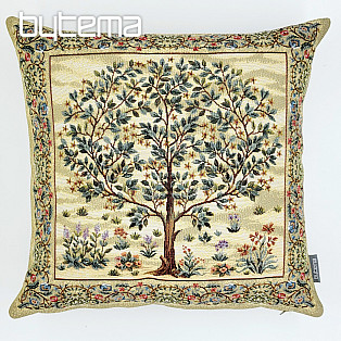 Tapestry pillowcase TREE OF HAPPINESS beige