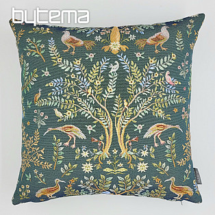 Tapestry pillowcase WILLIAM MORRIS green - full-surface