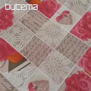 Decorative fabric EDURNE ROSA