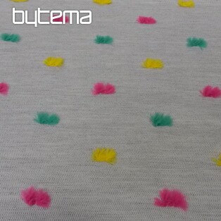 Decorative fabric POMPONS