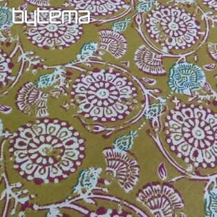 Cotton fabric FLOWERS JIVA