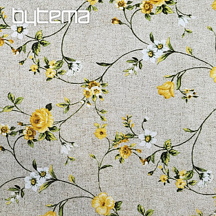 Decorative fabric RAME yellow