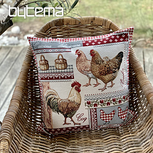 Tapestry pillow-case Farm