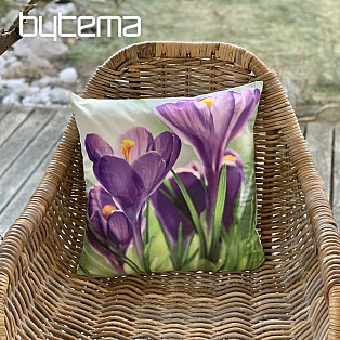 Decorative cushion cover CROCUSES