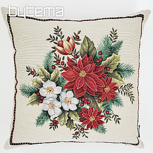 Christmas decorative pillow BOUQUET