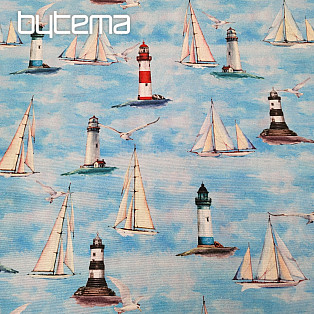 Decorative fabric BERMEO LIGHTHOUSE 101