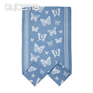 Towels BUTTERFLIES BLUE 3 pcs