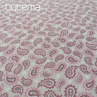 Cotton fabric Tears pink