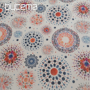 Decorative fabric VARANASI-I white