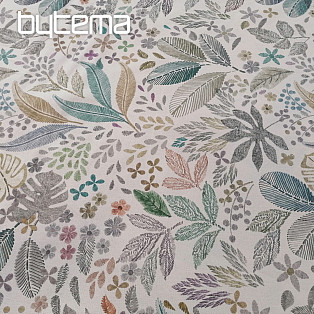 Decorative fabric LEAF MELIA green