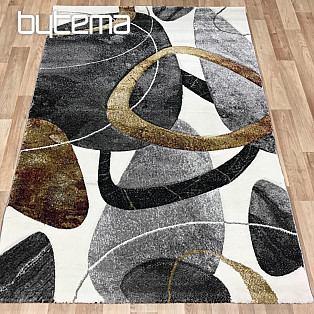 Modern piece carpet DIAMOND geometric circles