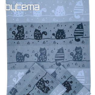 Cat towels on the roof 50x70cm 3pcs