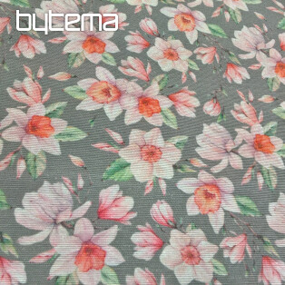 Decorative fabric CESIRA flowers