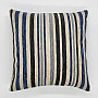 Decorative pillow LINE blue