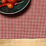 IBIZA red tablecloth