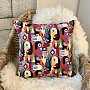 Tapestry cushion cover ART FACE