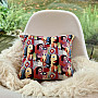 Tapestry cushion cover ART FACE