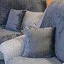 Covers for sofa set microfiber SLEEP WELL® - ANTRACIT