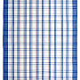 Towels Traditional check BLUE 3 pcs